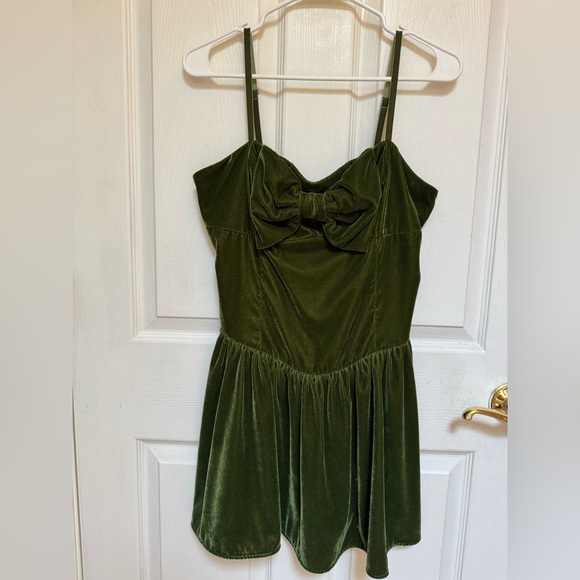 For Love and Lemons Martini Velvet Mini Dress sz M Perfect Condition - Picture 4 of 7